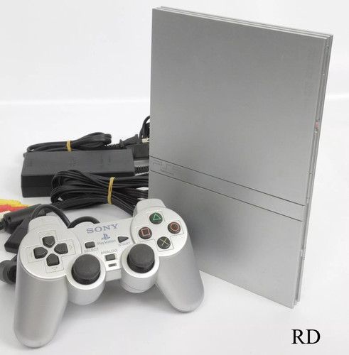 Console ps2 slim - ps2, silver