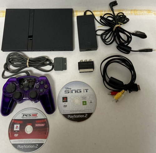 Sony ps2 slim nera - slim,
