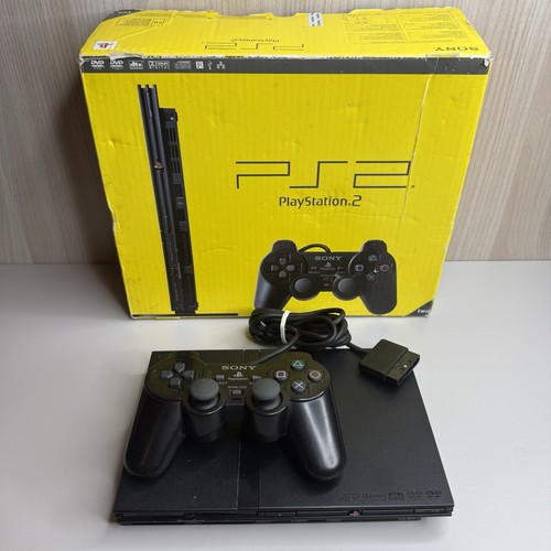 Console sony ps2 slim completa - console,
