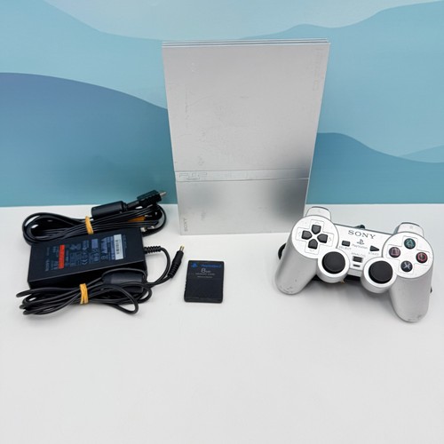 Ps2 slim argento silver - ps2,