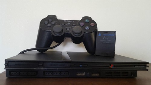 Console ps2 slim legge - ps2,